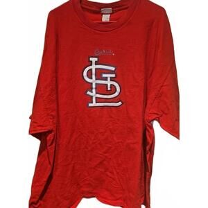 Vintage Y2K St. Louis Cardinals Lee Sports Graphic T Shirt Size 3XL 2007